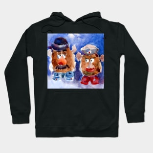 Mr.and Mrs Potatoe Head Hoodie